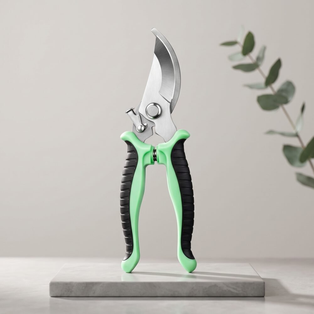 Boulton Stainless Steel Garden Secateurs with Ergonomic Handle