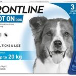 FRONTLINE Spot On Flea & Tick Treatment for Medium Dog (10-20kg) 6 Pipettes