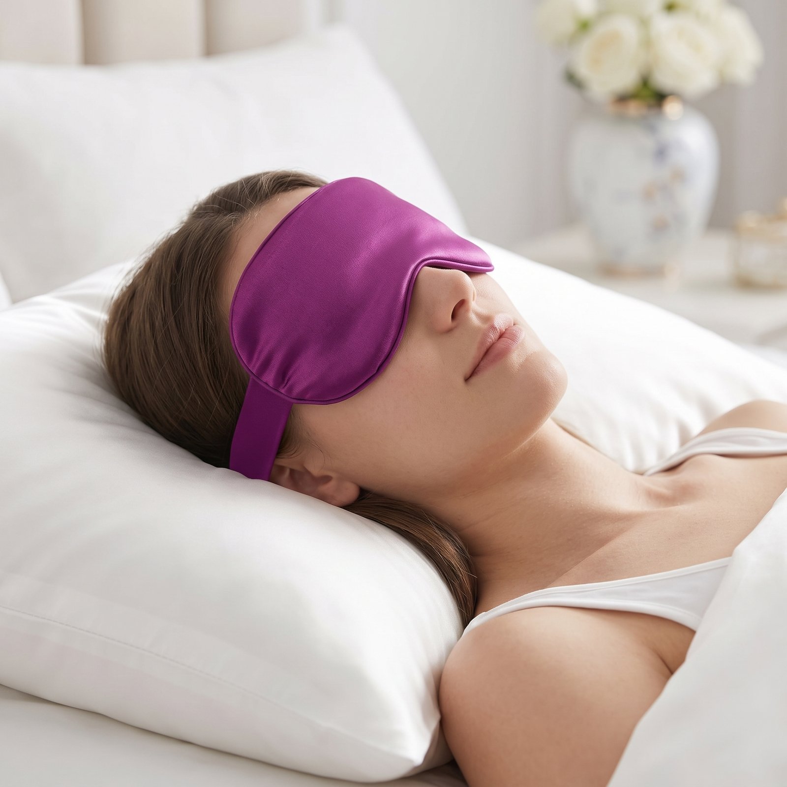 Nexura Cooling Gel Eye Mask – Reusable Cold Compress Sleep Mask for Puffy Eyes, Migraine Relief & Dark Circles - Image 4