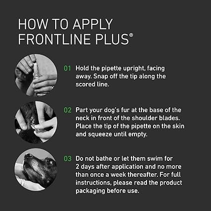 FRONTLINE Plus Flea & Tick Treatment for Small Dogs - 6 Pipettes - Image 4