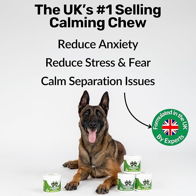 NutriPaw Calming Treats For Dogs - Reduce Stress, Fear, Separation, Barking, Hyperactivity, Reactivity, Aggression, Travel - Calm without Drowsiness dogs - Image 3