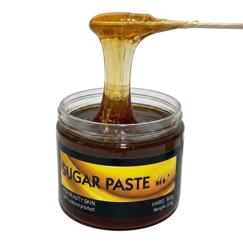 Nexura Natural Sugar Wax Hair Removal 300g - Stripless Body Sugaring Paste for Smooth Skin